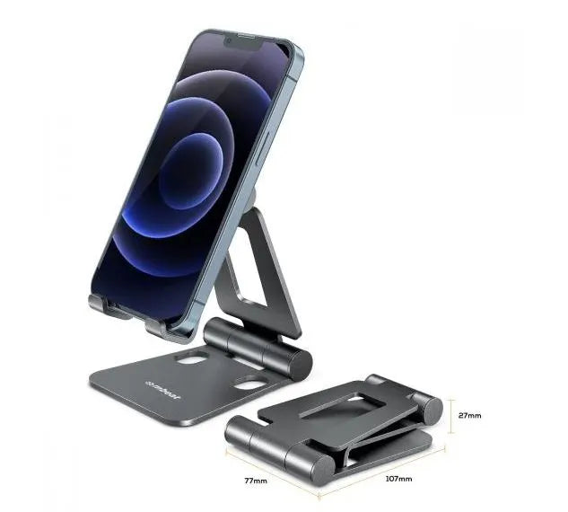mbeat®  MB-STD-S2PGRY Stage S2 Hands-Free Mobile Stand GREY Compact and Durable Optimised Hands-f...