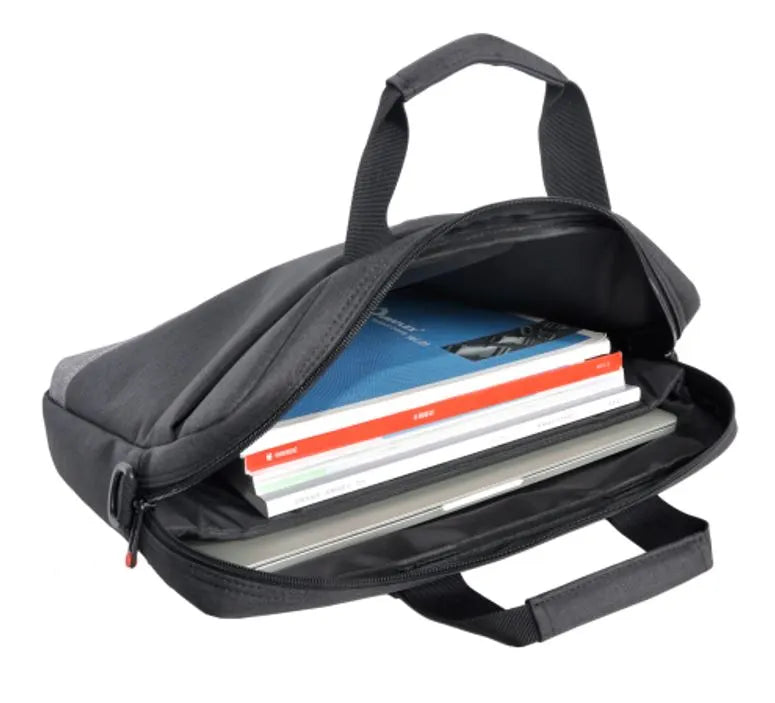 Oxhorn Notebook Bag Carry Case Nylon Fabric Top Load Zip Closure Padded Compartment Shoulder Stra... - Image 3