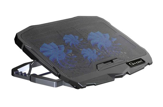 Oxhorn Laptop Cooling Stand High Adjustable 4 High Adjustable Angles 4 Silent Fans 2xUSB 2.0 Port...