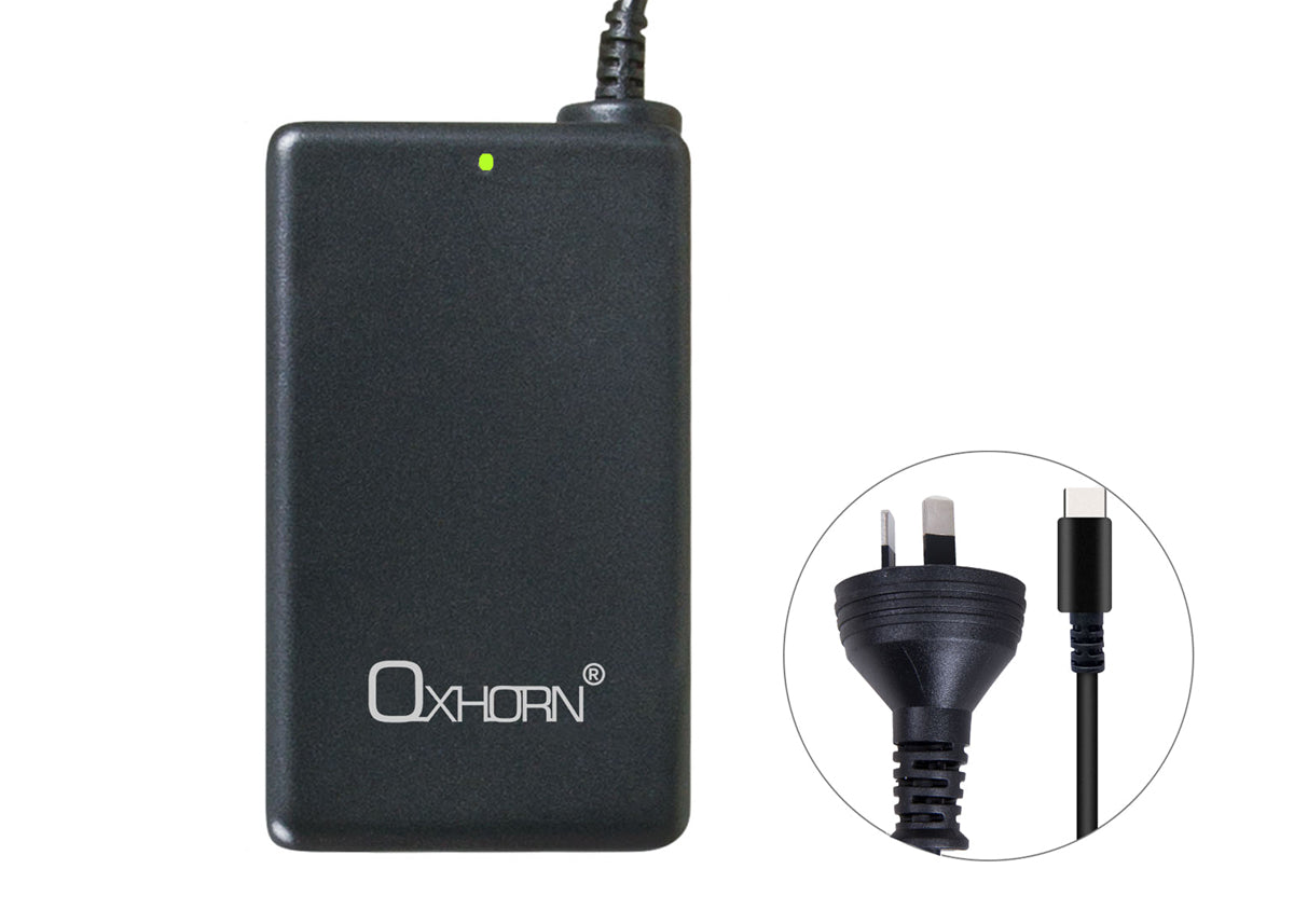 Oxhorn 65W AC Power Adapter USB-C Charger Power Delivery for Lenovo HP Dell Asus USB-C Laptop Tab...