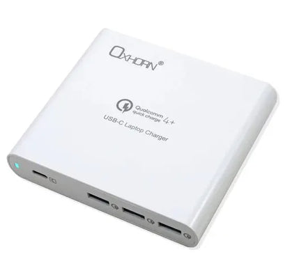 Oxhorn Multi-Functional USB Type C 87W Laptop Notebook Tablet Quick Charge 4 Port 1xUSB-C 3xUSB-A...