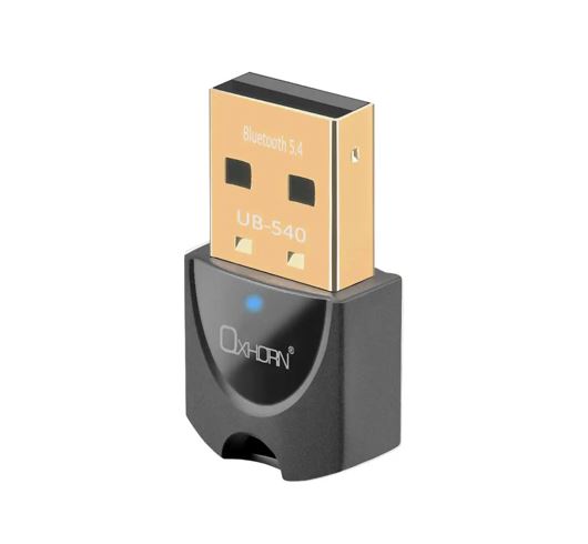 Oxhorn Bluetooth 5.4 V5.4 USB Wireless Dongle Support Bluetooth speakers, printers, headphones, h...