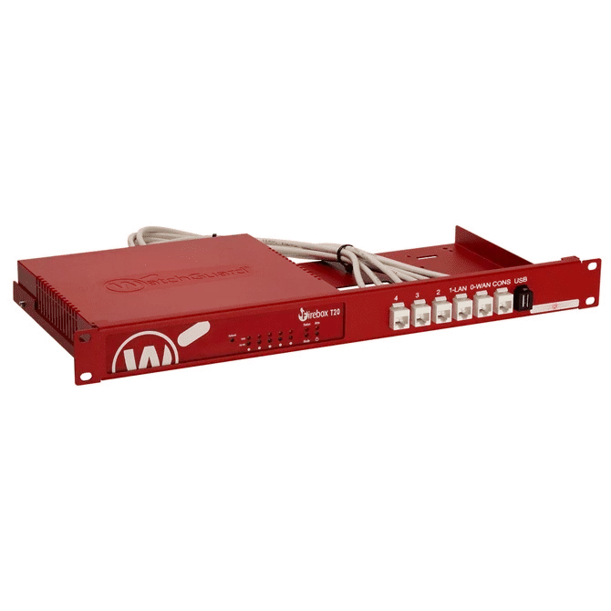 Rackmount.IT Rack Mount Kit for WatchGuard Firebox T25, T45  T45-POE, 1U - Data Racks  Accessories