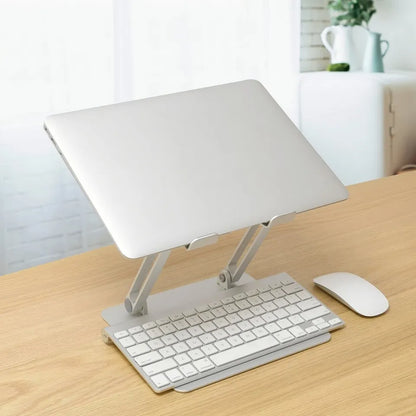 Simplecom CL520 Adjustable Aluminium Ergonomic Riser Stand for Laptop MacBook, Adj 15cm, Tilt, 10... - Image 3