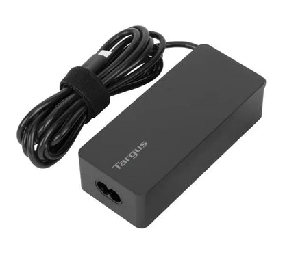 Targus 65W USB-C Charger Power Delivery Charge USB-C Laptop Tablet Mobile Phone Built-in Power Su...