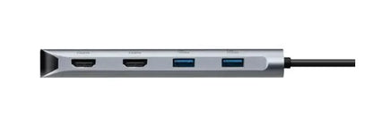 Targus Dual Video Mobile Dock with 140W EPR Pass-Thru USB-C 3.2 Ethernet 2xHDMI 2x USB-A 2xUSB-C... - Image 2