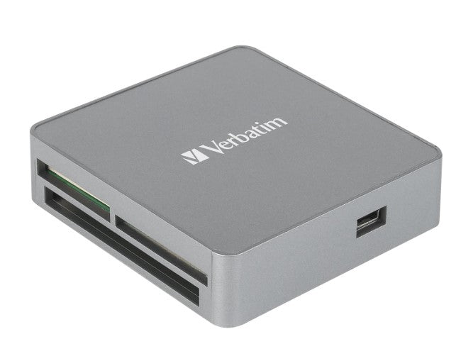 Verbatim USB 2.0 All- in-1 Card Reader / Hub including SD, SDHC, SDXC, microSD, microSDHC, microS...