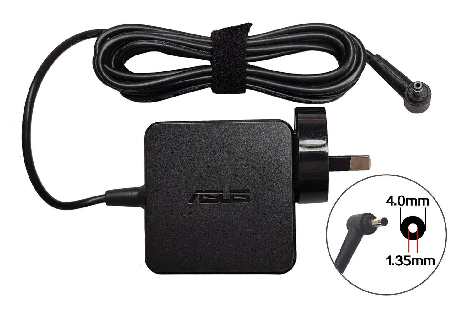 ASUS AC ADAPTOR 45W 19V 2.37A - 4mm x 1.35mm - Notebook Accessories