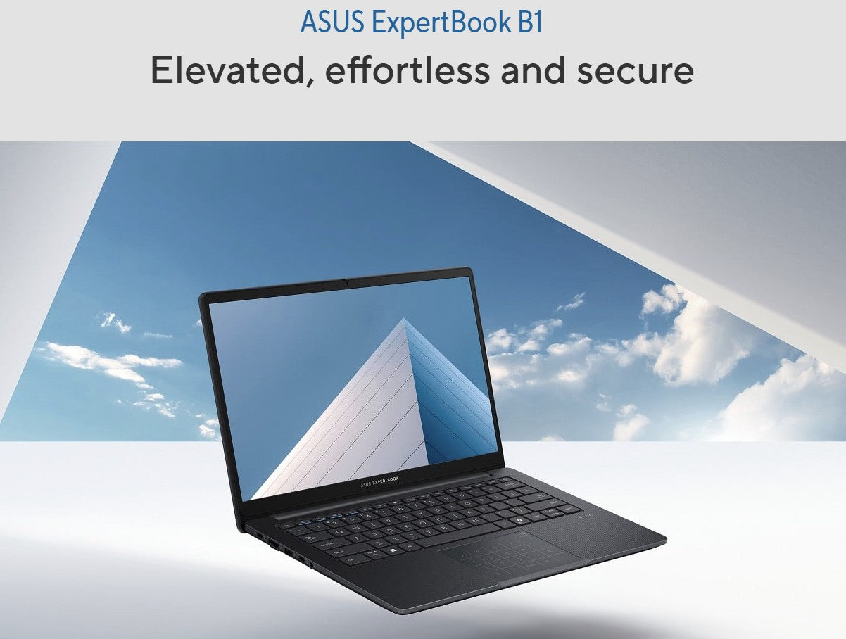 ASUS ExpertBook 14' B1403CVA Win11 Pro Intel i7-1355U FHD 32GB 512GB USB-C AI Meet 1yr OSW + Batt...