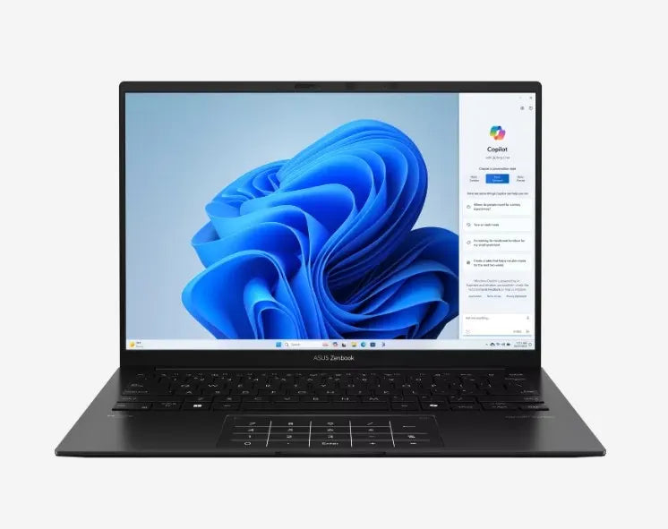 ASUS Zenbook 14 14' WUXGA OLED Notebook AMD Ryzen R7-445 DDR5 32GB 1TB SSD Black Win 11 Home 1.2k...