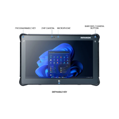DURABOOK R11, 11.6'FHD,Intel® Pentium® Gold Processor, Windows 11, 8GB RAM, 128GB PCIe SSD,Wi-Fi...