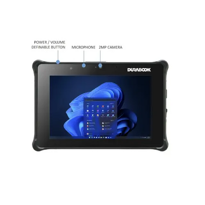 DURABOOK R8, 8' FHD, Intel® Pentium® Gold 8500, Windows 11, 8GB RAM, 128GB PCIe SSD,Wi-Fi 6E, Blu...