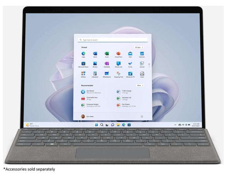 Microsoft Surface Pro 9 13' 2.8K TOUCH Intel i7-1255U 32GB 1TB SSD Windows 10 PRO USB-C Thunderbo... - Image 2