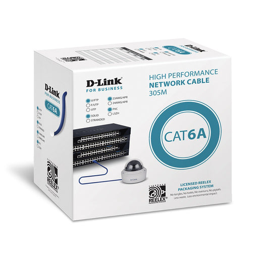 D-Link Cat6A U/FTP Cable w/ PVC Jacket - Network - Network Cables