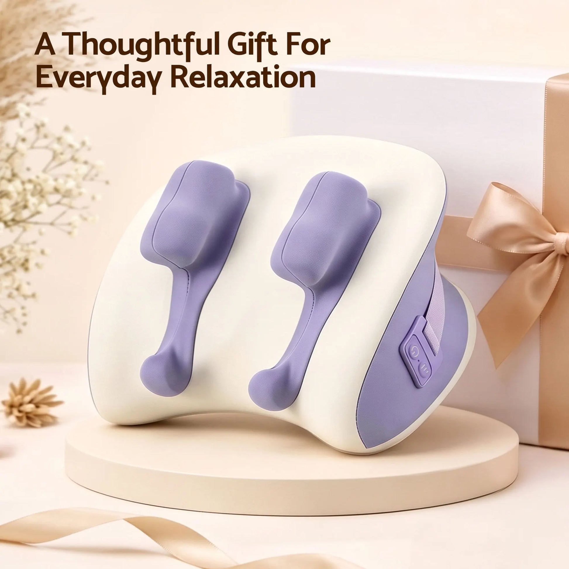 Livemor Neck & Shoulder Massage Pillow with Heat, Cordless 4D Kneading Massager for Home & Office - Image 7