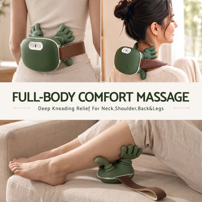 Livemor Electric Neck Massager with Heat for Shoulder,Back Wireless Massage | 4D Shiatsu Kneading Massager with Heat, Cordless Portable Muscle Relaxer, Soothes Shoulder Tension for Home, Office, and Car - Image 7