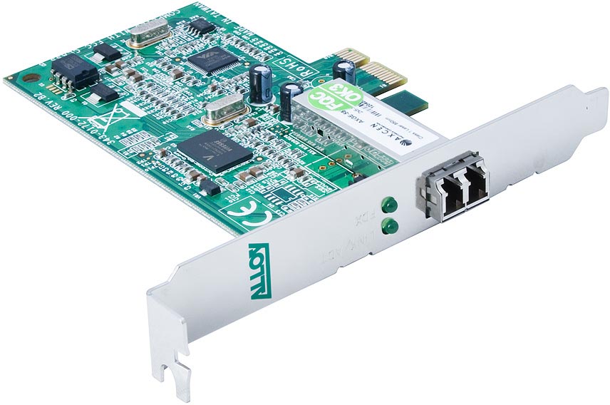 Alloy AN1000ELC  PCI-E 1000Mb Multimode (LC) Fibre Network Adapter. 2Km - Network - Consumer - Image 2