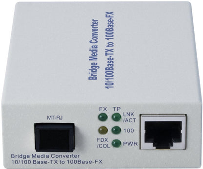 Alloy FCR200MT 10/100Base-TX to 100Base-FX Multimode Fibre (MT) Converter with LFP via FEF or FM.... - Image 2
