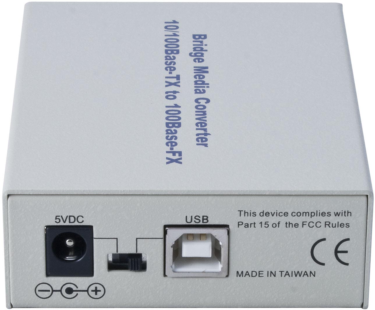 Alloy FCR200ST 10/100Base-TX to 100Base-FX Multimode Fibre (ST) Converter with LFP via FEF or FM.... - Image 3