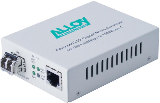 Alloy GCR2000SFP Gigabit Standalone/Rackmount Media Converter - Network - Consumer