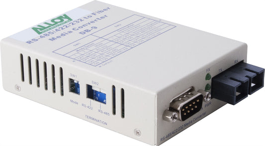 Alloy SCR460SC-1 RS-232/422/485 Serial DB-9 to Multimode Fibre Converter. Max. range 2Km - Networ...