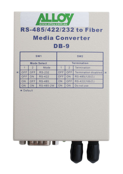 EOL Alloy SCR460ST-1  RS-232/422/485 Serial DB-9 to Multimode Fibre Converter. Max. range 2Km EOL... - Image 3
