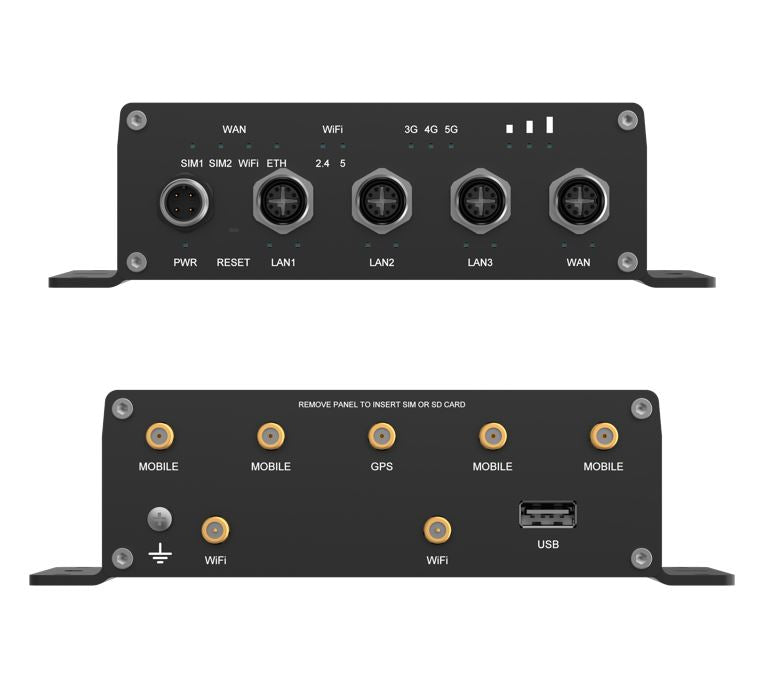 Teltonika ATRM50 5G Router for Transportation, Ultra-High Cellular Speeds, M12 CONNECTORS, DUAL S... - Image 4