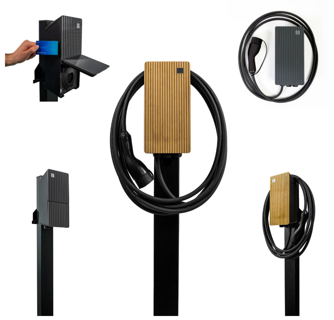 Teltonika Teltocharge EVC101 Slate Grey 7.4kw Charger With Type 2 Cable (5m) - EV Charger - Image 2