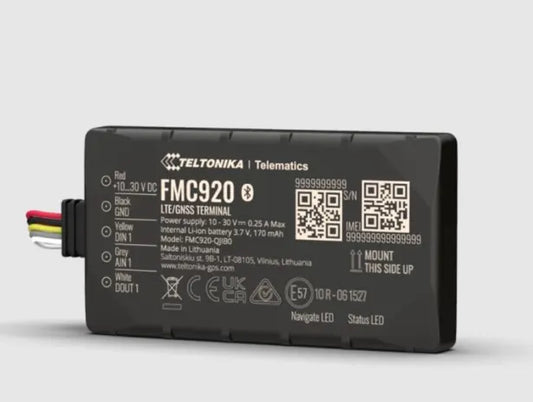 Teltonika Most Popular Compact 4G LTE Cat 1 Model for Basic Tracking - Reliable 4G (LTE Cat 1) co...