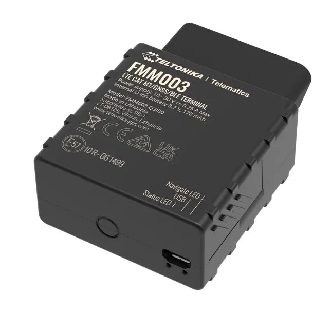 Teltonika FMM003 LTE CAT M1 Tracker with Advanced OBD OEM Data Reading for Global Coverage - IoT... - Image 2