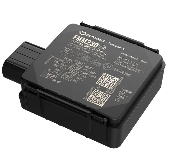 Teltonika FMM230 - Water-Resistant 4G LTE Cat M1 Tracker with Flexible Inputs Configuration, IP67... - Image 2