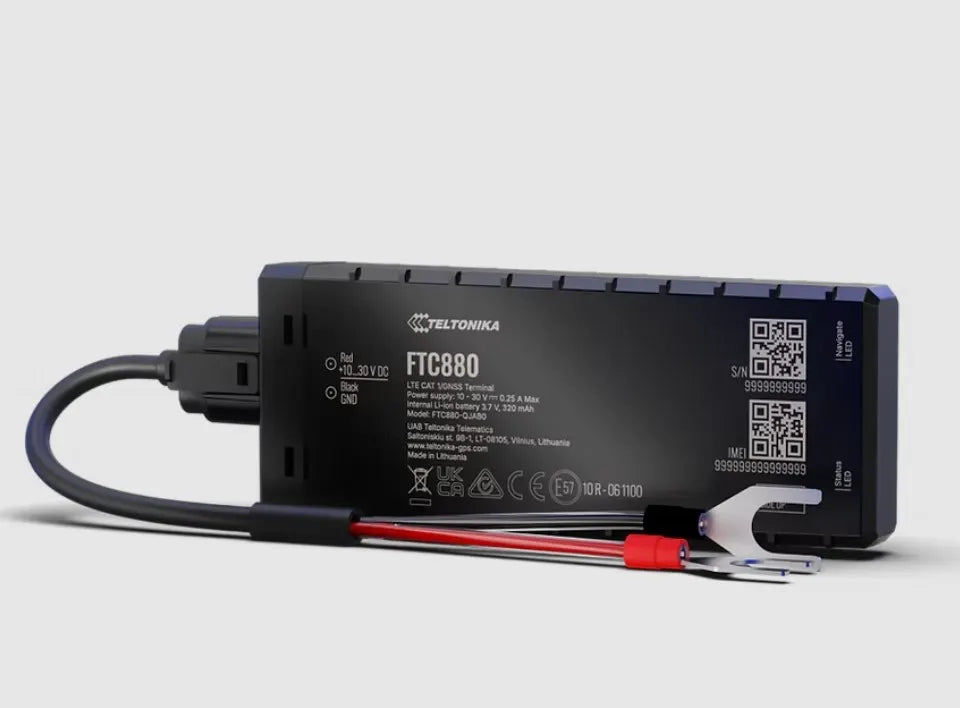 Teltonika FTC880 Next-generation 4G LTE Cat 1 battery-mounted vehicle GPS Tracker with Enhanced G...