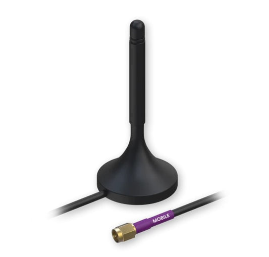 Teltonika Mobile 4G/LTE Magnetic SMA Antenna - 3m Cable Length - IoT / LTE