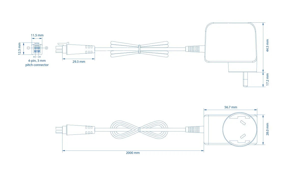 Teltonika AU POWER SUPPLY 18W - IoT / LTE - Image 2