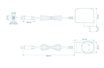 Teltonika AU POWER SUPPLY 18W - IoT / LTE - Image 2
