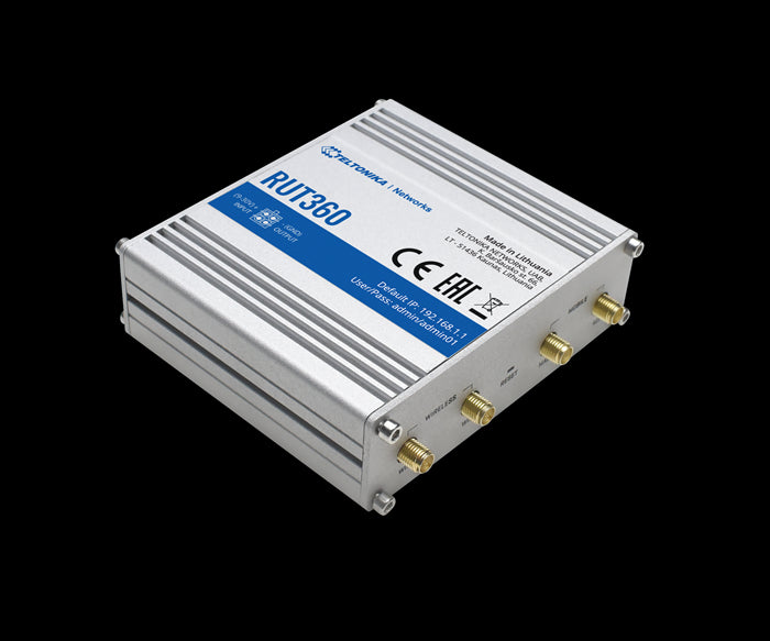Teltonika RUT360-LTE CAT6 Industrial Cellular Router, 4G, WAN Failover, Remote Management, Access... - Image 2