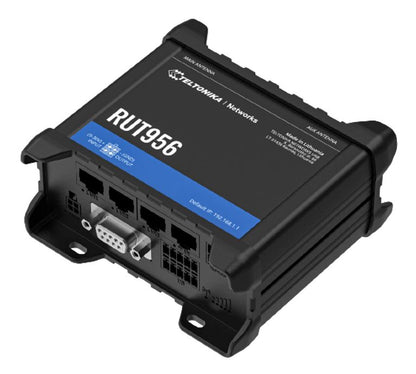 Teltonika RUT956 Industrial Cellular Router, Dual-SIM Cellular 4G LTE, WAN Failover with 4x Ether... - Image 2