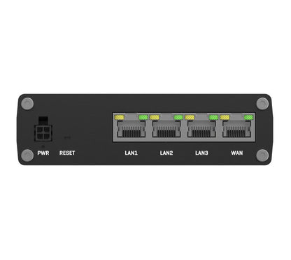 Teltonika RUTM08 Industrial Wired Router, 4 Gigabit RJ45 Ports,128 tag/port-based VLANs, PSU incl... - Image 3