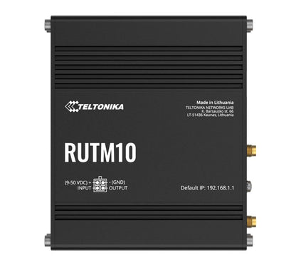 Teltonika RUTM10 wired with 4x Gigabit Ethernet ports, Dual-band Wi-Fi, 128 tag/port-based VLANs,...