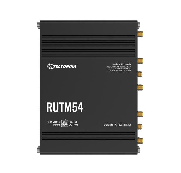 Teltonika RUTM54 Dual 5G Router, Dual SIM  eSIM™, Telit 5G Modem, Auto-Failover, - IoT / LTE