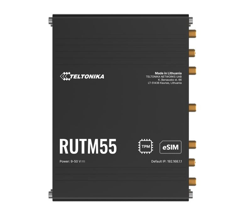Teltonika RUTM55 Dual 5G Router, Dual SIM  eSIM™, Telit 5G Modem, Auto-Failover, - IoT / LTE