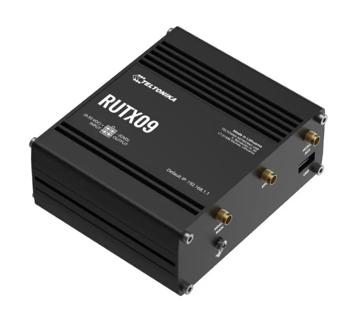 Teltonika RUTX09 Industrial Cellular Router, 4G LTE CAT 6, Dual SIM, Instant LTE Failover, Gigabi... - Image 2