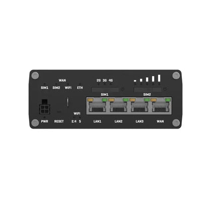 Teltonika RUTX11 Industrial Cellular eSIM Router, 4G LTE CAT 6, Dual SIM with auto failover, Back... - Image 3