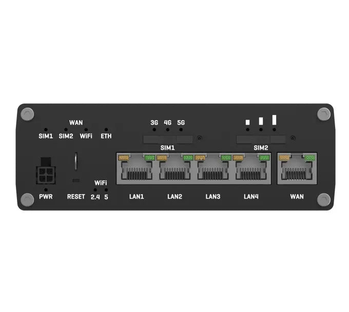 Teltonika RUTX50 Industrial 5G Router, 5G dual SIM cellular, 5x Gigabit Ethernet ports, dual-band... - Image 3