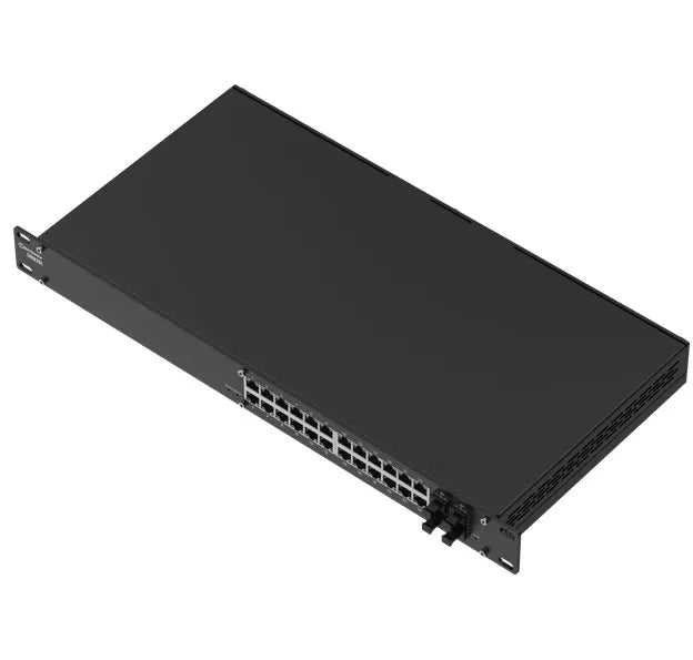 Teltonika SWM281 Gigabit Ethernet managed switch, 24 Gigabit Ethernet with 4 SFP ports, VLAN segm... - Image 3