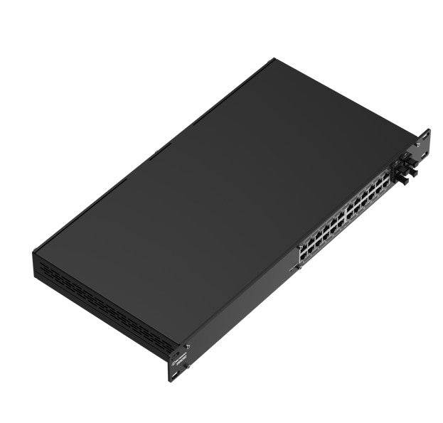 Teltonika SWM282 PoE+ managed switch, 24 PoE+ ports with up to 30W per port, 10/100/1000 Mbps, 2... - Image 2