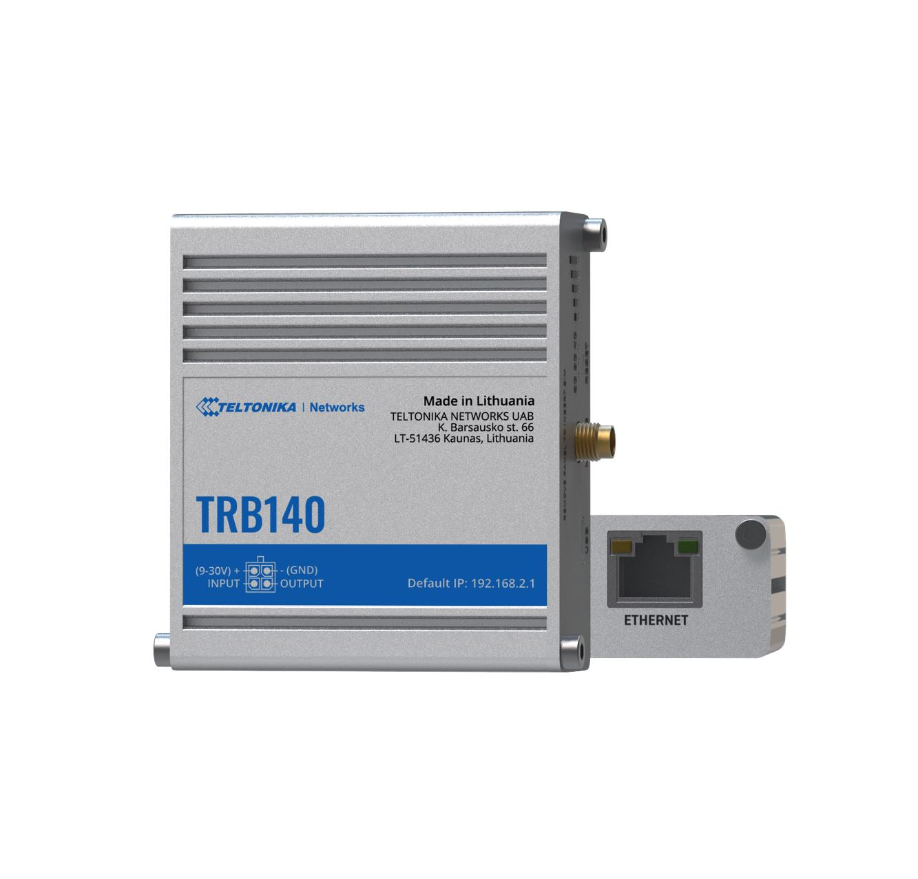 Teltonika TRB140 Industrial Rugged LTE Gateway, 4G/LTE (Cat 4), Compatible with Industrial DNP3...