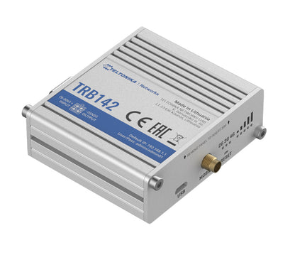 Teltonika TRB142 Industrial Rugged LTE RS232 Gateway, 4G/LTE (Cat 1), Equipped with RS232, Compat... - Image 2