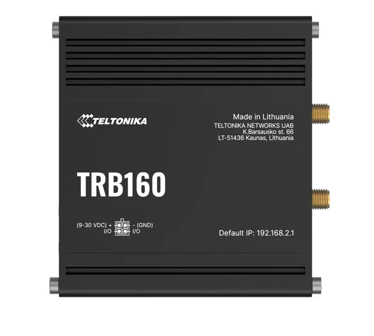 Teltonika TRB160 4G LTE CAT 6 IoT Gateway, Ultra-Small, Lightweight, Energy-Efficient, Cellular S...