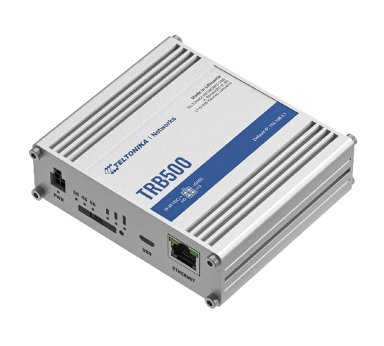 Teltonika TRB500 Industrial 5G Gateway, Ultra-high Cellular Speeds of up to 1 Gbps, Backward Comp... - Image 2